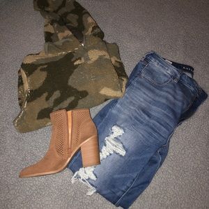 Camo Sherpa Hoodie- so comfy!!!